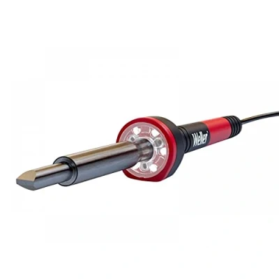 Image of Weller WLIR8023G 80W Soldering Iron, LED Halo Ring, with Ergonomic Molded Pencil Grip Handle