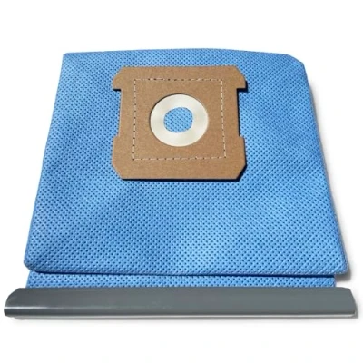 Image of MI:KA:FI Reusable Filter Bag Dirt Trapper for Wet/Dry Vacuum Cleaner + Industrial (10 Litres, Opening 38 mm e.g. Einhell Battery Cleaners)