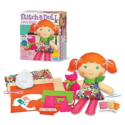 Image of 4M Stitch a Doll Go Shopping
