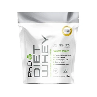 Image of PhD Diet Whey (4, lb) Vanilla Creme, 1 Units
