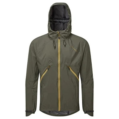Image of Altura Mens Ridge Pertex Waterproof Windproof Mountain Bike Jacket Olive Medium