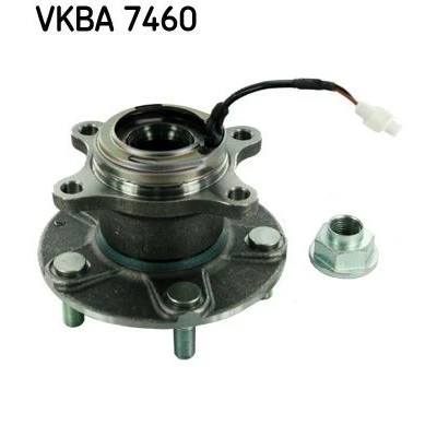 Image of 4340280J50, 4340280J52, 4340280J53, 4340280J54 Wheel bearing kit SKF VKBA 7460 with integrated ABS sensor SUZUKI: SX4 I Hatchback