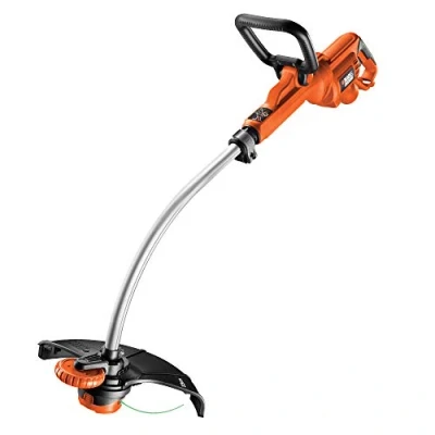 Image of BLACK+DECKER Electric Strimmer, 700W, 240V, Corded, Automatic Single Line Feed, Cutting Width 33cm, GL7033 GB