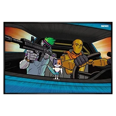 Image of Grindstore Fortnite Gloss Black Framed Valet Maxi Poster 91.5x61cm