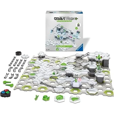 Image of Ravensburger Gravitrax Power Starter Set Switch Marble Run, STEM, Building and Construction Toys for Kids Age 8 Years +