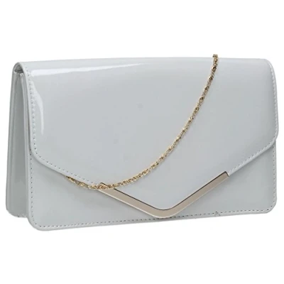 Image of SwankySwans Women&#039;s Sara Clutch Bag, White