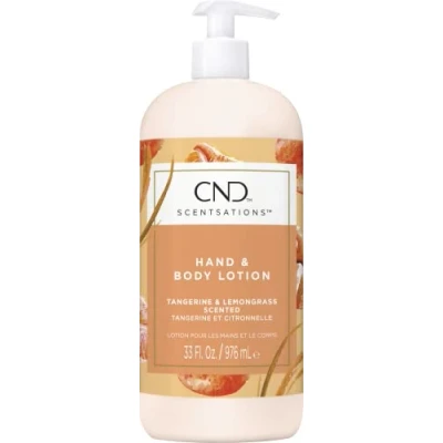 Image of CND Hand &amp; Body Lotion Scent sations Tangerine Lemongrass