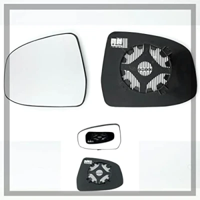 Image of Fits Ford Mondeo, For 2008 to 2013 Heated Base Convex Wing Mirror LEFT HAND (UK Passenger Side)