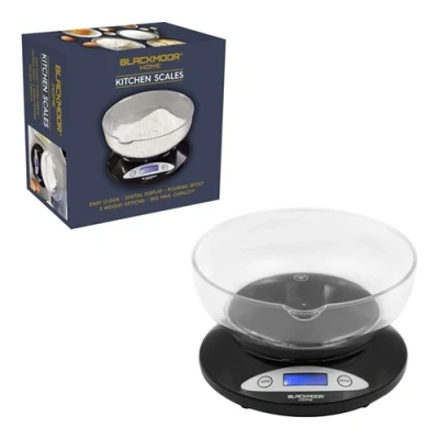 Image of Blackmoor Black Kitchen Scales