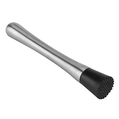 Image of Drink Muddler, Fydun Muddler Bar Professional Stainless Steel Stick Cocktail Mojito Masher Fruit Mixer DIY Barware Tool Ideal Bartender