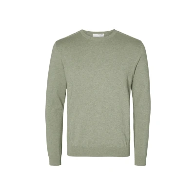 Image of Selected Homme Jumper, Men&#039;s, Size: Large, Green