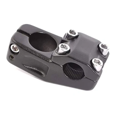Image of KHE BMX Stem 1 1/8 Inch Toploader 40 mm Lead Black Aluminium 245 g Also 18 Inches