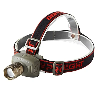 Image of DEKTON Searcher COB LED Head Light Torch Headlamp 160 Lumens 200M &amp; Batteries