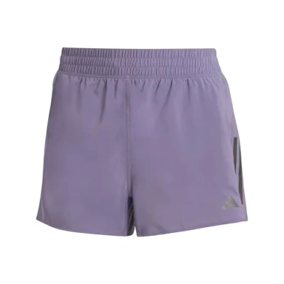 Image of adidas Women&#039;s Own The Run Shorts, Preloved Violet, S 4 inch