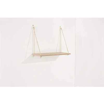 Image of Core Products, Thames Single Rope Shelf Foil Finish Oak Effect