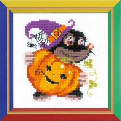 Image of RIOLIS Cross Stitch Kit HB 173 Happy Bee Halloween