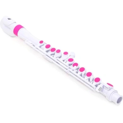 Image of Nuvo N220JFPK jFlute 2.0 in white and pink, 6.5 cm*44.0 cm*9.2 cm