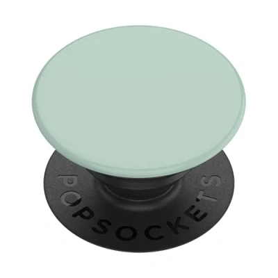 Image of PopSockets: PopGrip Expanding Stand and Grip with a Swappable Top for Smartphones Tablets Light Green