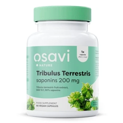 Image of Osavi Tribulus Terrestris, Saponins 200mg 90 Vegan caps