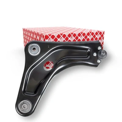 Image of 3521N0 Suspension Arm FEBI BILSTEIN 29143 with bearings ball joint Front Axle Right, Lower Control Sheet Steel PEUGEOT: 208 I Hatchback