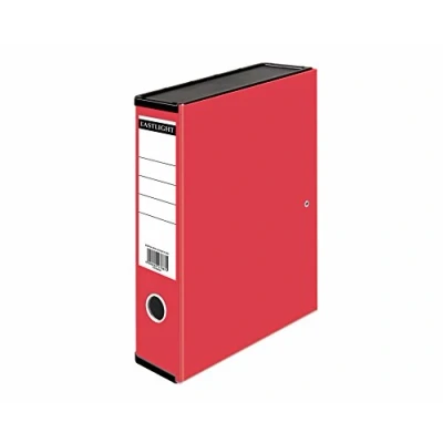 Image of Eastlight Premier Box File Color: Red