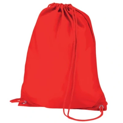 Image of Quadra Gymsac Shoulder Carry Bag 7 Litres (One Size) (Bright Red)