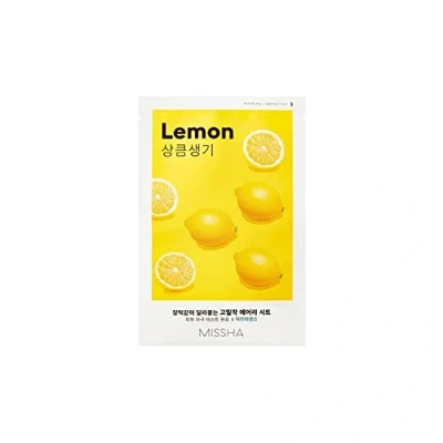 Image of Missha Airy Fit Lemon Sheet Mask 19g
