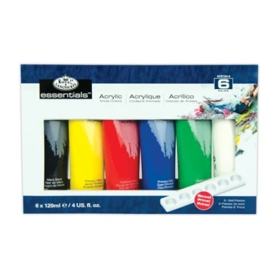 Image of Royal &amp; Langnickel 120ml Acrylic Painting Colour (Pack of 6)