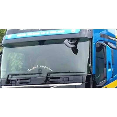 Image of Totally Graphics Swedish Perfection Curved Truck Windscreen Sticker