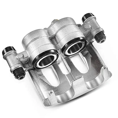 Image of Frankberg Brake Caliper Front Left Passenger Side Compatible with V Class W447 200 250 2014 2022 Viano W639 2007 Vito 114 109 126 Replace# 0044202783