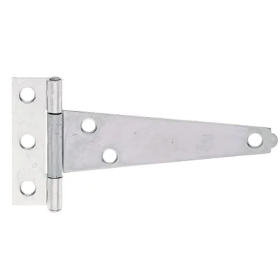Image of Rolled Box Hinge with Riveted Pin Band: 100 mm/Scharnier: 60 mm / 25 STK. Oberflaeche: galvanisch Gelb verzinkt