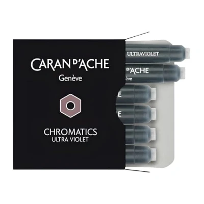 Image of Caran d&#039;Ache CD8021.099 Ink Cartridges Ultraviolet (Pack of 6)