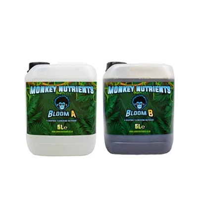 Image of Trade Hydro Monkey Nutrients Bloom 5 Litre A and B Base Nutrient