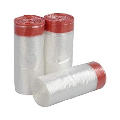 Image of Innouse Small Bin Liners 10L, Drawstring Trash Bags, 120 Counts