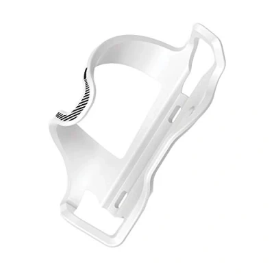 Image of Lezyne Flow Cage E Sl r, Matrix, Bottle Clamped on the Right, White/Black, 1 BC flslr v207 Holder, 48 g