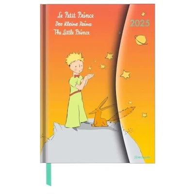 Image of N NEUMANNVERLAGE Der Kleine Prinz 2025 Diary Buchkalender Taschenkalender 16x22: Magneto