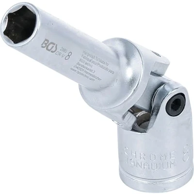 Image of BGS 2980 Glow Plug Joint Socket, Hexagon 10 mm (3/8&quot;) Drive 8