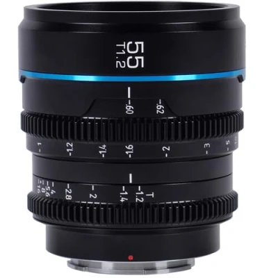 Image of SIRUI Night Walker 55mm T1.2 Cine Lens, Large Aperture Manual Focus Lens (MS55L B, L Mount, Black)