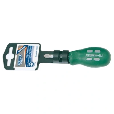 Image of Draper Expert PZ Type Mechanic&#039;s Screwdriver, No.2 x 38mm