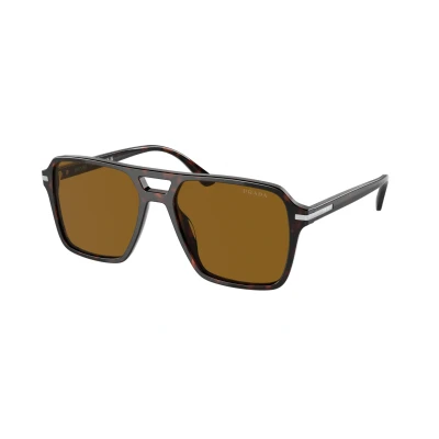 Image of Sunglasses Prada Pr 20ys col. 16n0b0 Uomo Pilot Tartaruga