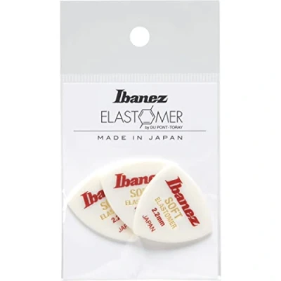 Image of Ibanez Elastomer Series, BEL4ST22, Soft, 3 Pack 2.2mm, Triangle
