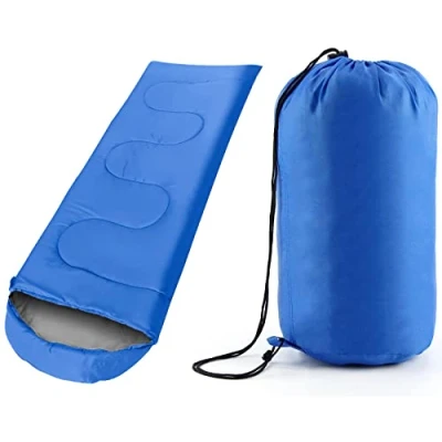 Image of True Face Camping Sleeping Bag 3 4 Season Warm &amp; Cool Weather Hooded Rectangular Single Sleep Bags For Hiking Backpacking Lightweight Packable Travelling Outdoor