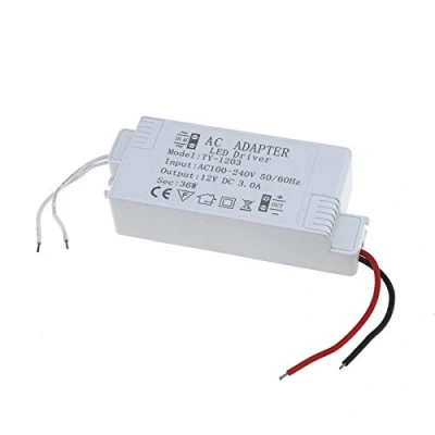 Image of YINETTECH 12V 3A 36W Low Voltage LED Driver Transformer Switching Power Supply
