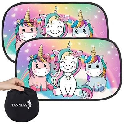 Image of Tanness 2 Pack Car Sun Shades UV Protection Baby &amp; Accessories