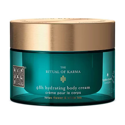 Image of RITUALS Body Cream from The Ritual of Karma, 220 ml With Summery Holy Lotus &amp; White Tea Hydrating, Cooling Properties