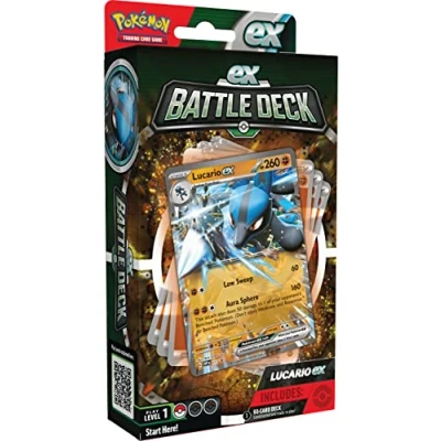 Image of Pokémon TCG: Lucario ex Battle Deck (Ready to Play 60 Card Deck)