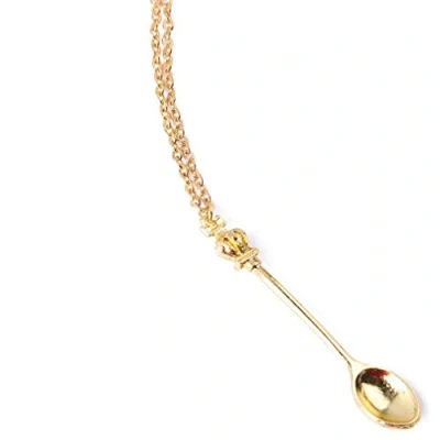 Image of U M PULABO Spoon Pendant Necklace Silver Gold Plated Chain Reliableâ‚Quality Stylish