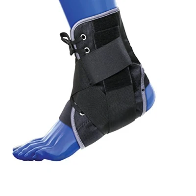 Image of KEDLEY Lace Up Ankle Support Brace Medical Grade Firm Adjustable Stabilizing Compression Strap Aiding Sprains Strains and Arthritic Ankles, Plantar Fasciitis, Achilles Tendonitis, Ligament Damage