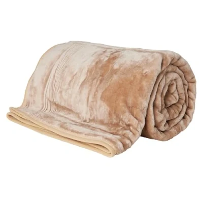 Image of Rohi Luxury Fleece Throw Blanket Double Super Soft Warm &amp; Fluffy Mink Throws for Sofa Bed Couch 150x200cm