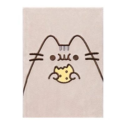 Image of Grupo Erik Pusheen A5 Notebook Plush Cover Bullet Journal Notebooks Notepads Notepad Dotted Sketchbook Gifts